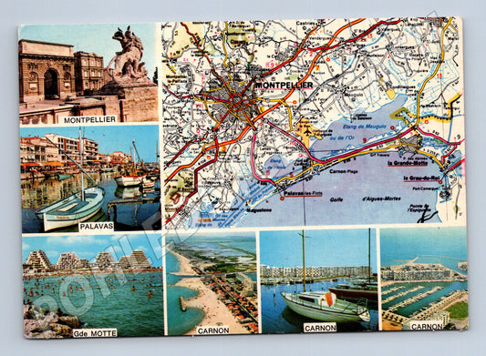Pohlednice Francie Montpellier Palavas La Grande-Motte 1975 (M26758)