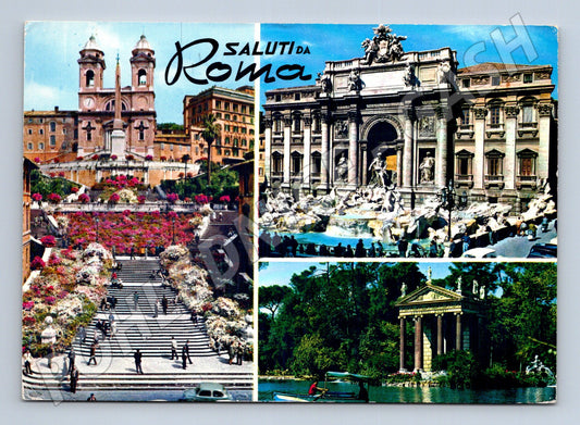 Pohlednice Itálie Řím památky 1974 (M26759)