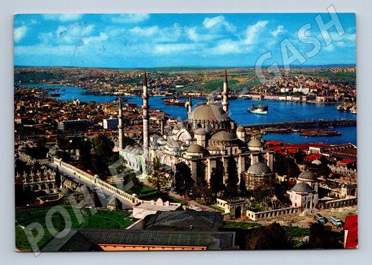 Pohlednice Turecko Istanbul Suleymanova mešita 1974 (M26762)