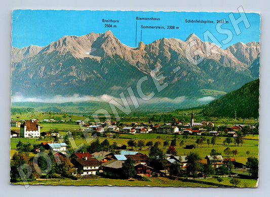 Pohlednice Rakousko Maiskofen hory 1968 (M26763)