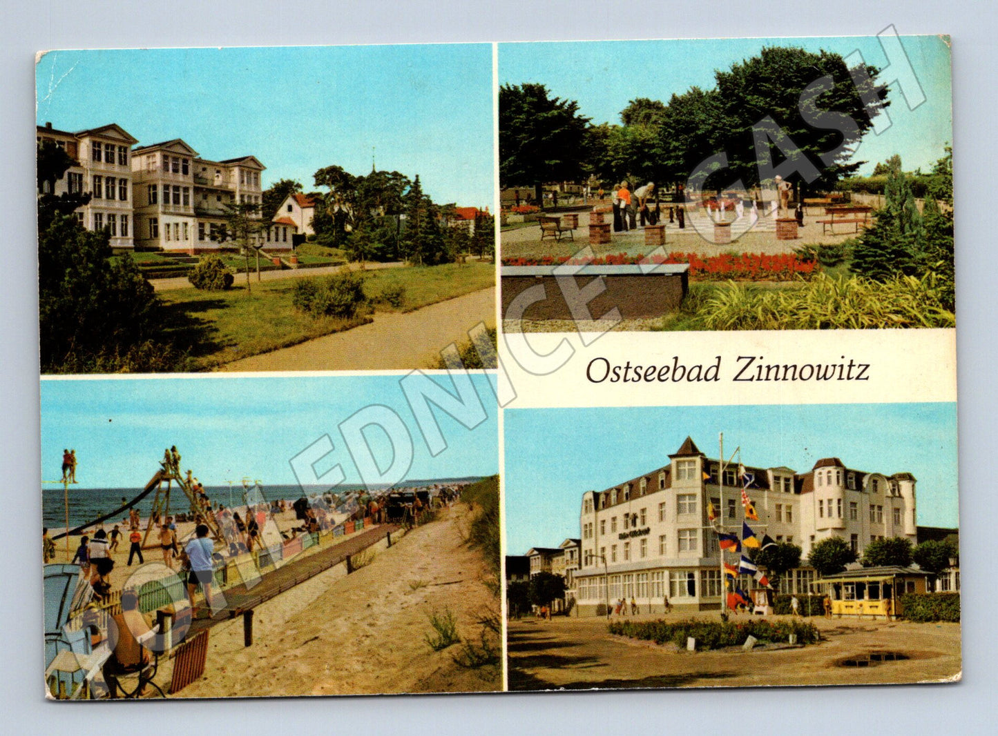 Pohlednice Německo Zinnowitz collage (M26772)
