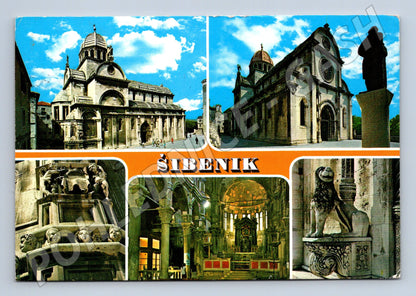 Pohlednice Chorvatsko Šibenik Katedrála sv. Jakuba 1977 (M26773)