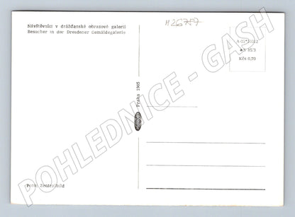Pohlednice Německo Drážďany Obrazová galerie 1965 (M26787)