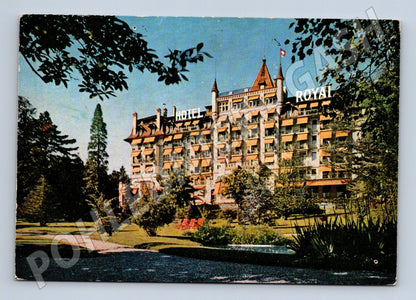 Pohlednice Švýcarsko Lausanne Hotel Royal-Savoy 1959 (M26791)