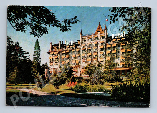 Pohlednice Švýcarsko Lausanne Hotel Royal-Savoy 1959 (M26791)