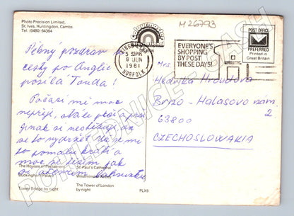 Velká Británie svatba prince Charlese a Lady Diany 1981 (M26793)