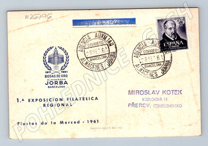 Pohlednice Španělsko Barcelona Bodas de Oro 1961 (M26796)