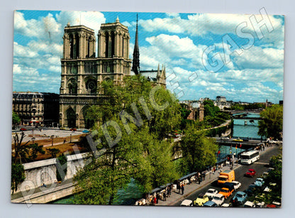 Pohlednice Francie Paříž Notre-Dame 1974 (M26798)