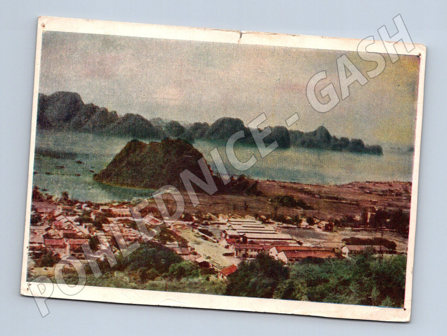 Pohlednice Vietnam Hòn Gai záliv a město (M26799)