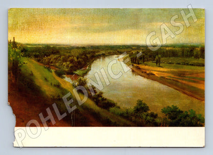 Pohlednice Labe krajina Josef Mánes 1971 (M26806)
