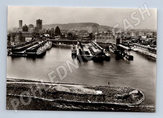 Pohlednice Kanada Montreal přístav z nábřeží Mackay (M26824)