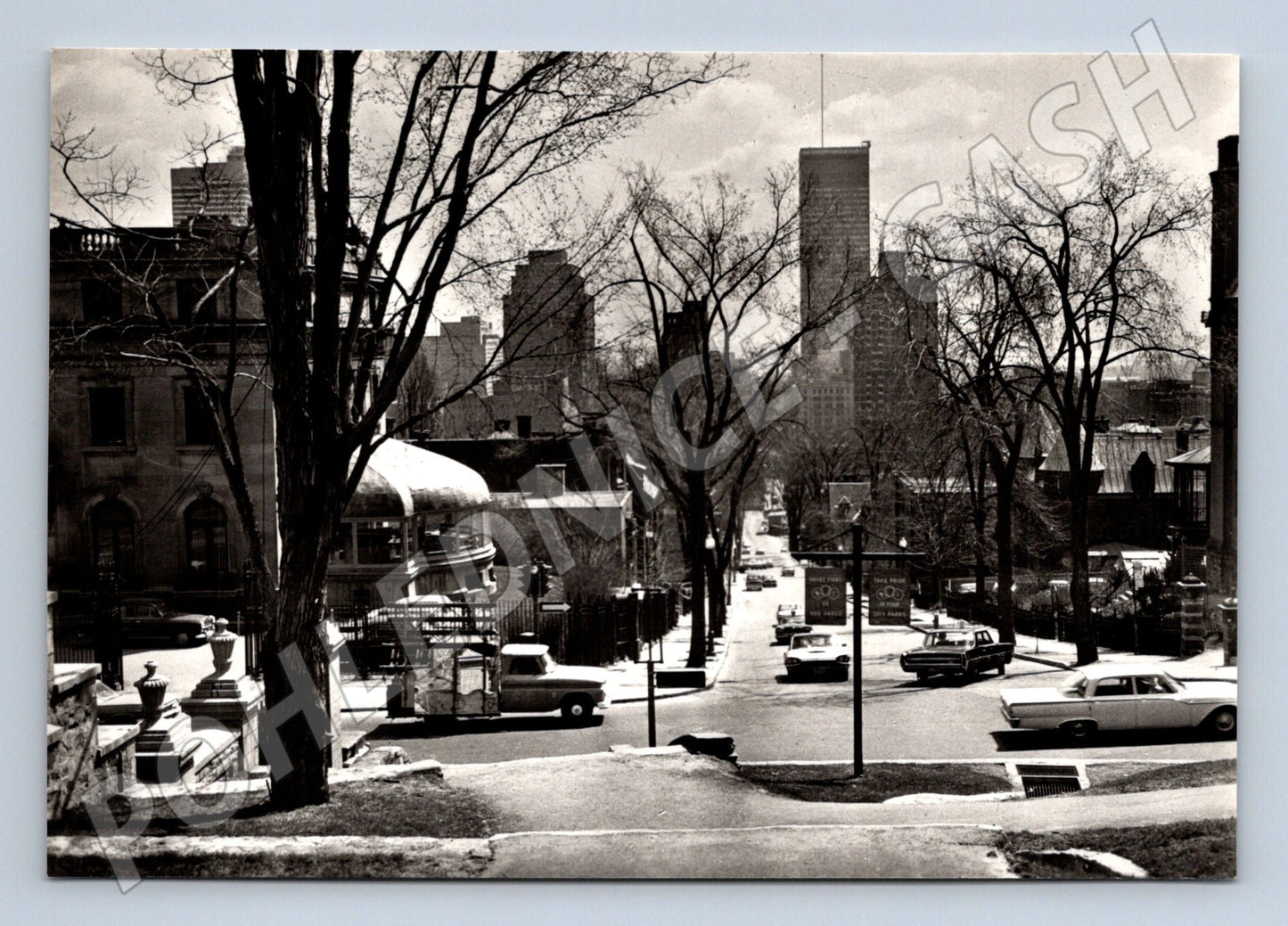Pohlednice Kanada Montreal panorama města (M26825)