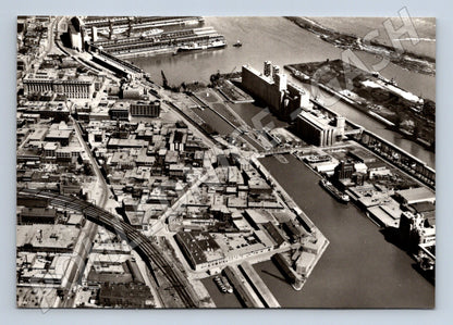 Pohlednice Kanada Montreal přístav řeka Sv. Vavřince 1950s (M26826)