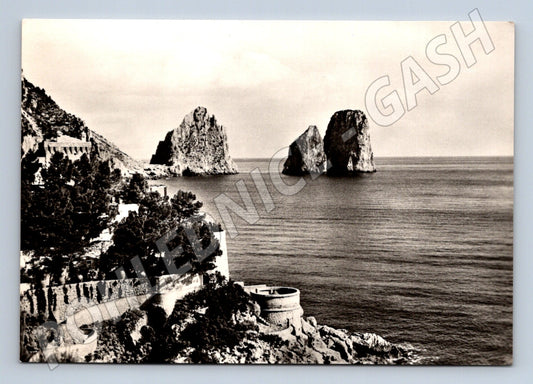 Pohlednice Itálie Capri Faraglioni 1965 (M26836)