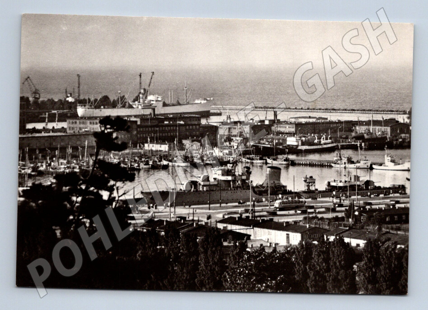 Pohlednice Polsko Gdyně moderní přístav (M26839)