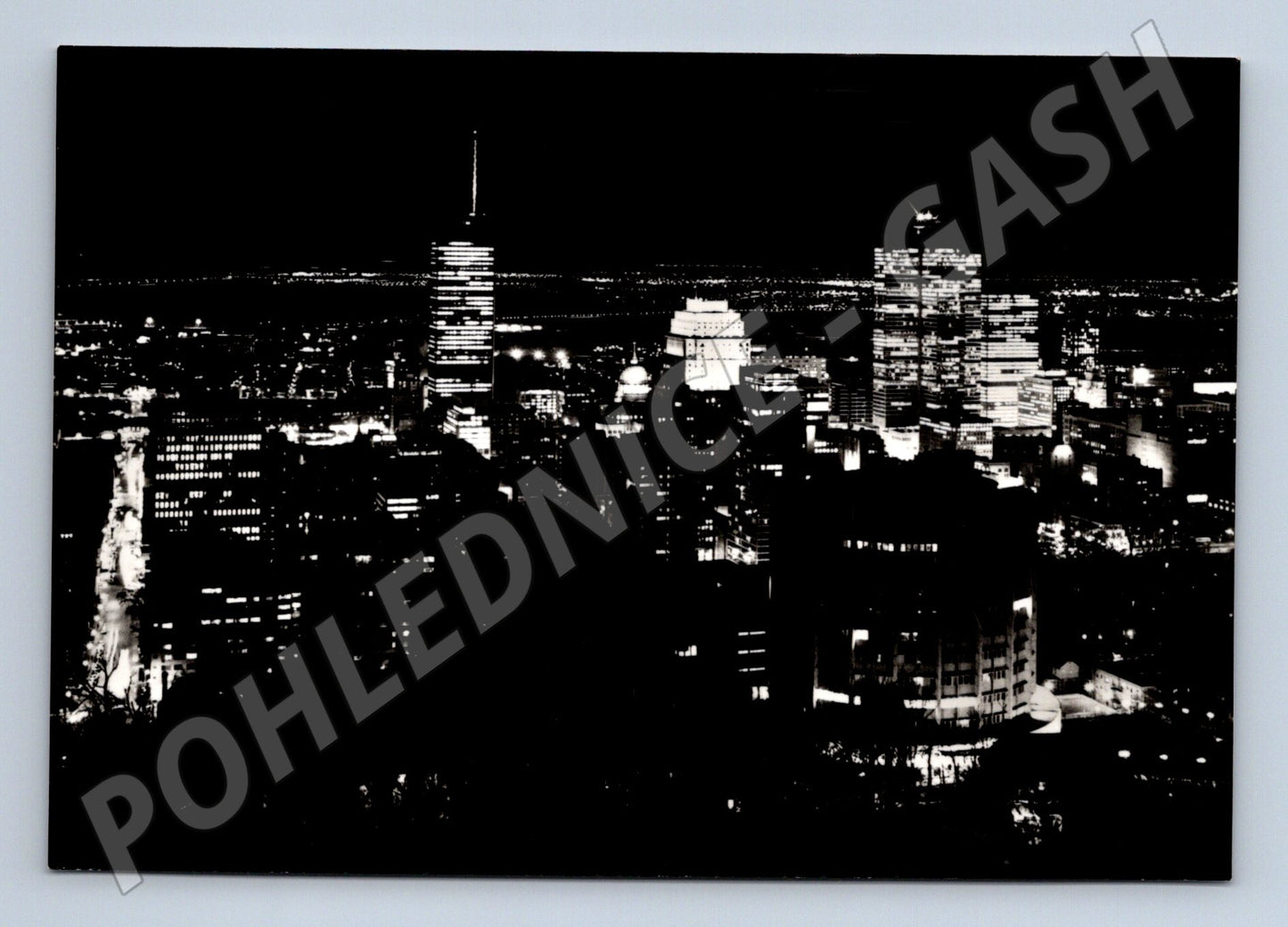 Pohlednice Kanada Montreal noční město (M26844)