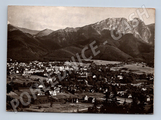 Pohlednice Polsko Zakopane s Giewontem 1955 (M26847)