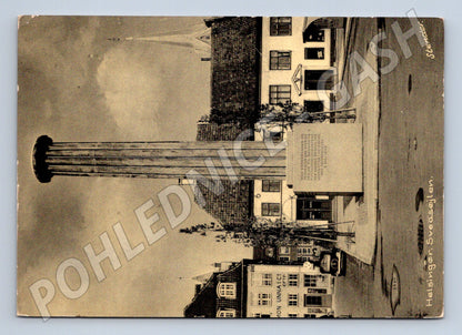 Pohlednice Dánsko Helsingør monument 1920 (M26851)