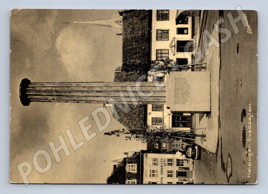Pohlednice Dánsko Helsingør monument 1920 (M26851)