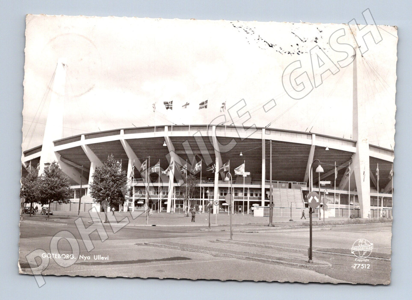 Pohlednice Švédsko Goteborg Nya Ullevi stadion 1964 (M26854)