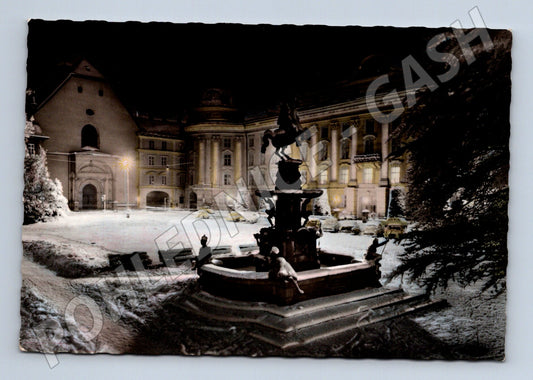 Pohlednice Rakousko Innsbruck náměstí fontána 1968 (M26857)