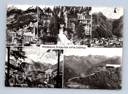 Pohlednice Rakousko Badgastein více pohledů 1933 (M26858)