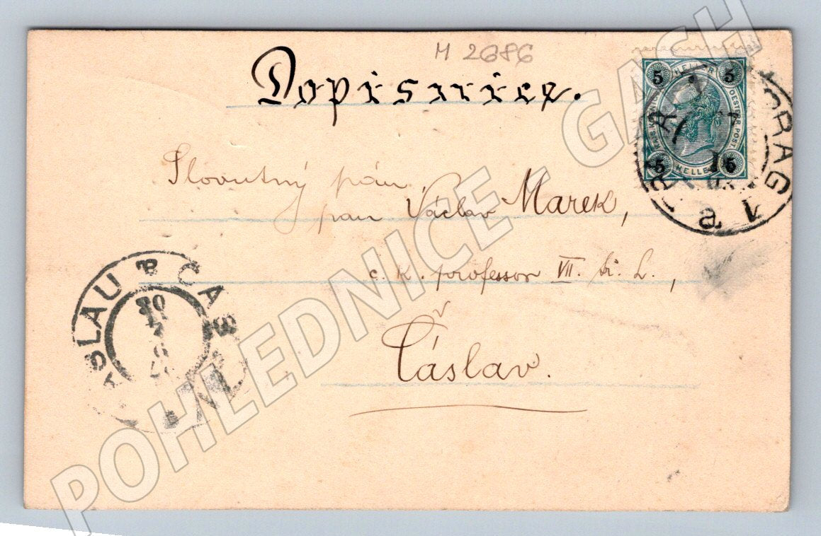 Pohlednice portrét Josef BARÁK osobnost (M2686)