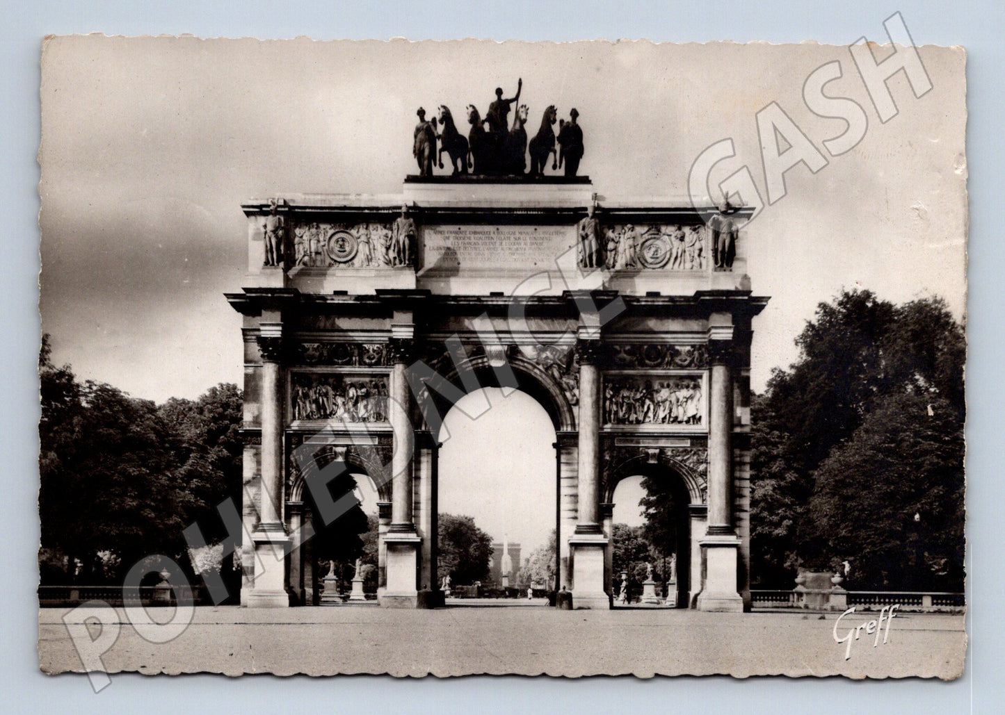 Pohlednice Francie Arc de Triomphe du Carrousel (M26863)