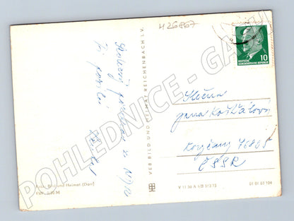 Pohlednice Německo Küste am Darss pobřeží 1973 (M26867)