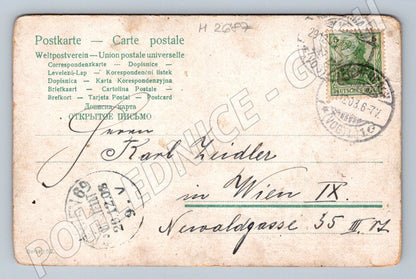 Pohlednice děti Kapelle des Hauses etnografie (M2687)