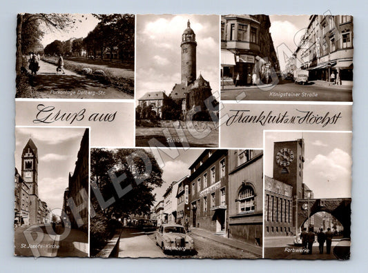 Pohlednice Německo Frankfurt am Höchst mix 1930 (M26873)