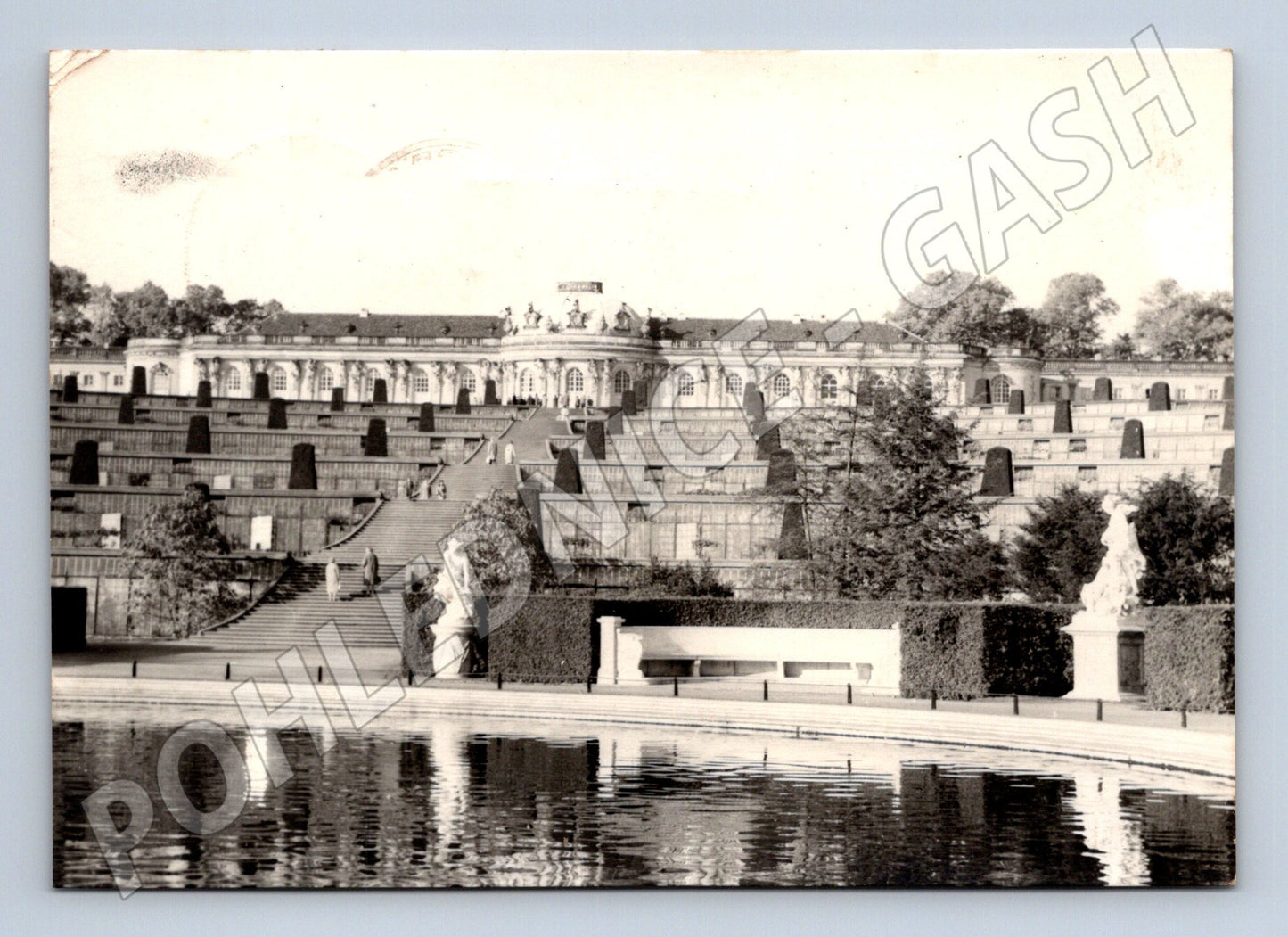 Pohlednice Německo Potsdam Sanssouci zámek 1965 (M26879)
