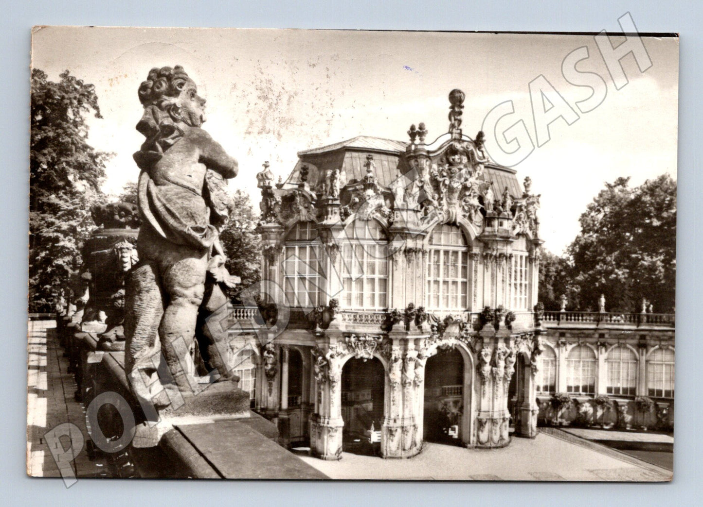 Pohlednice Německo Drážďany Zwinger Wallpavillon 1975 (M26881)