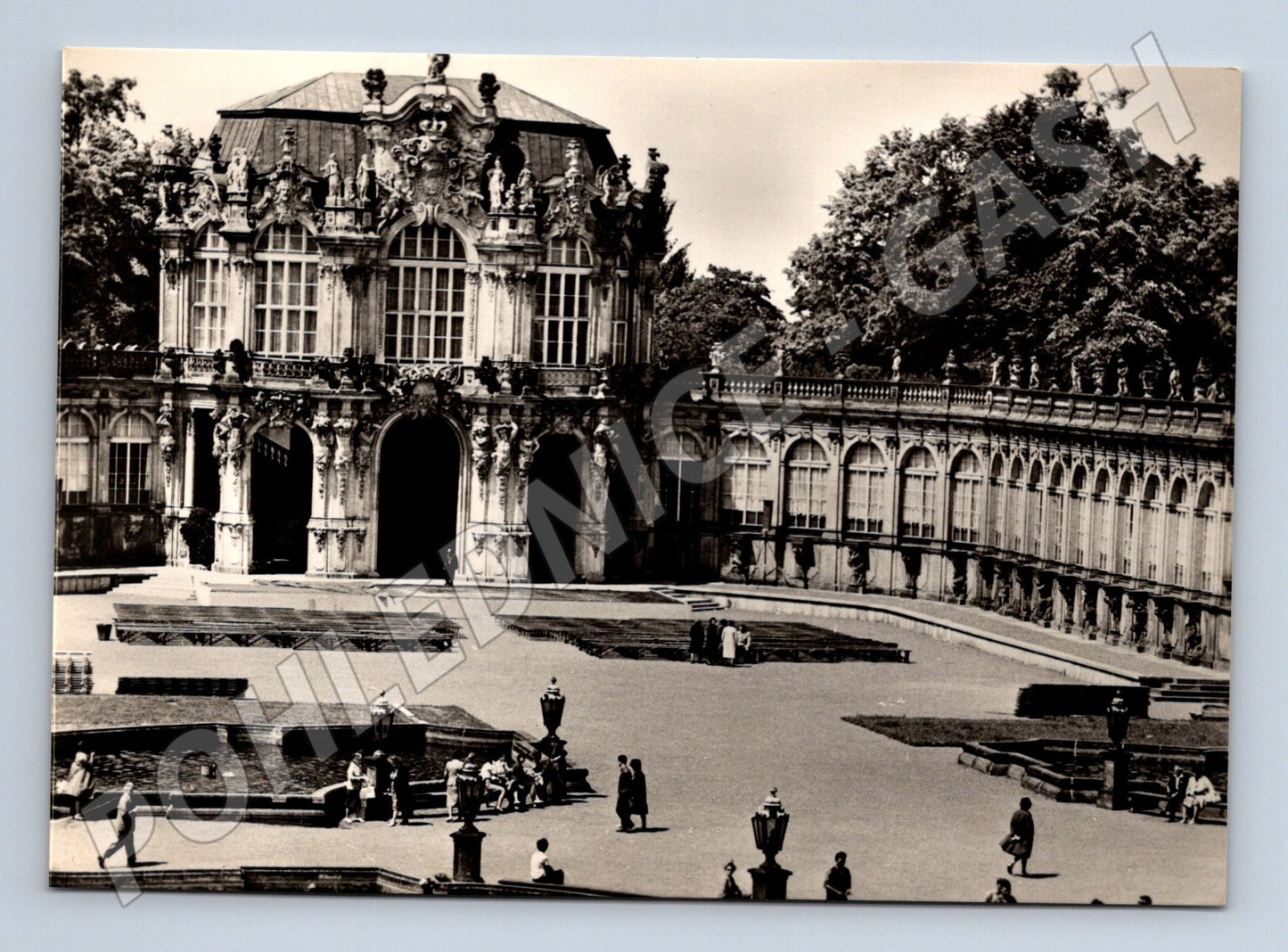 Pohlednice Německo Drážďanský Zwinger 1965 (M26883)