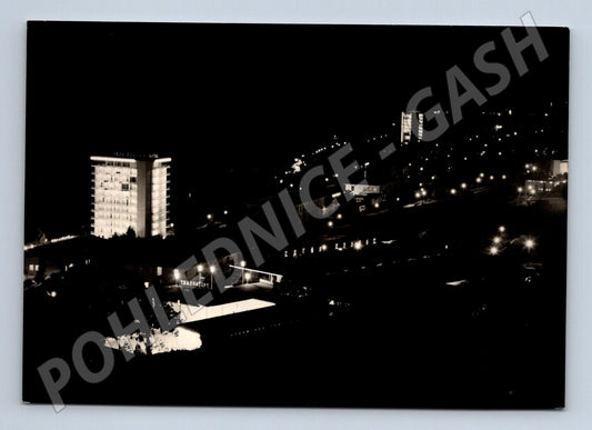 Pohlednice Bulharsko Zlaté Písky večerní osvětlení 1965 (M26892)