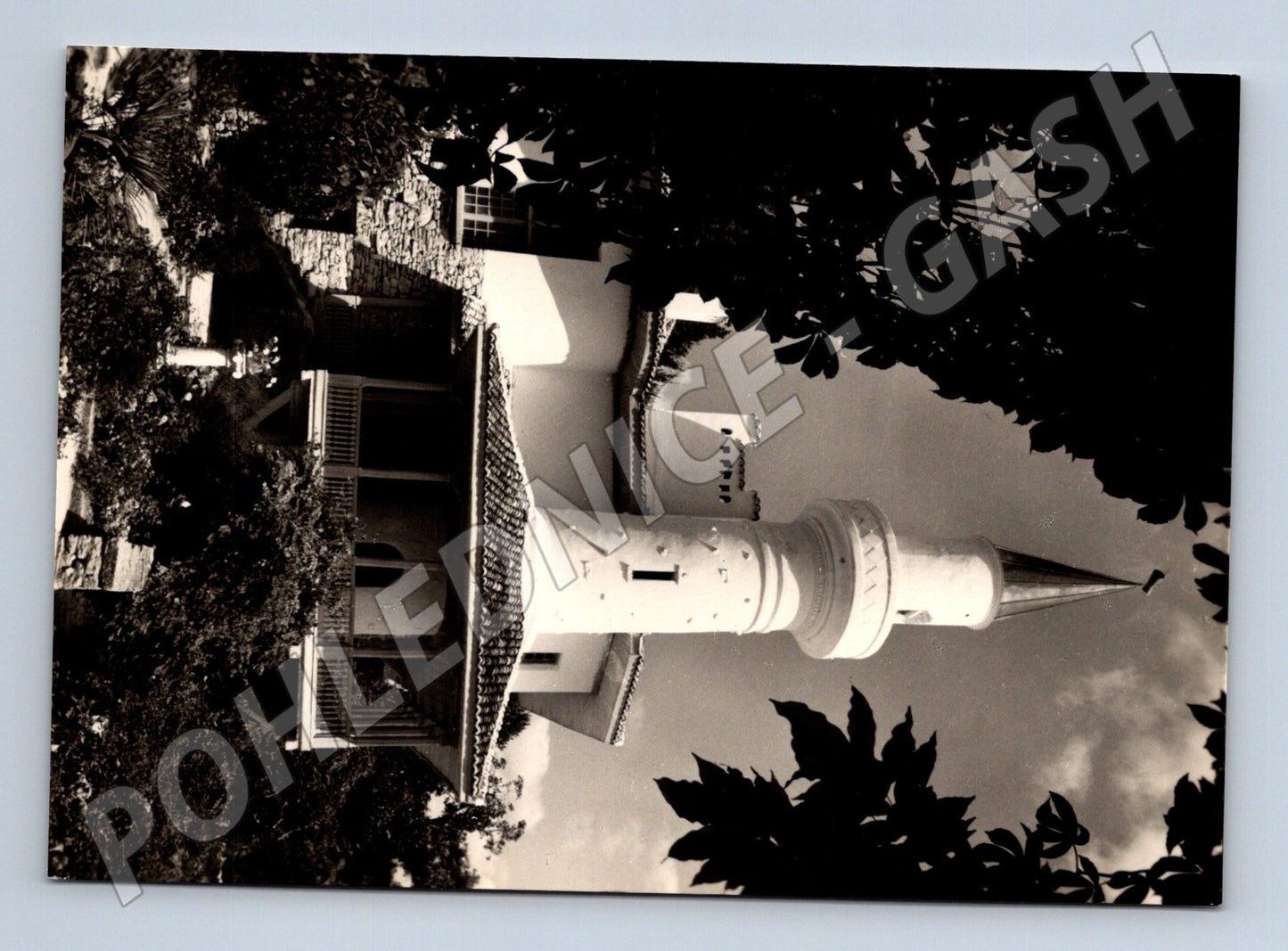 Pohlednice Bulharsko Balčik zámek s minaretem 1965 (M26893)