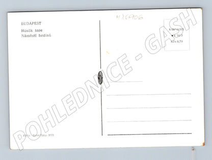 Pohlednice Maďarsko Budapešť Hősök tere (M26906)