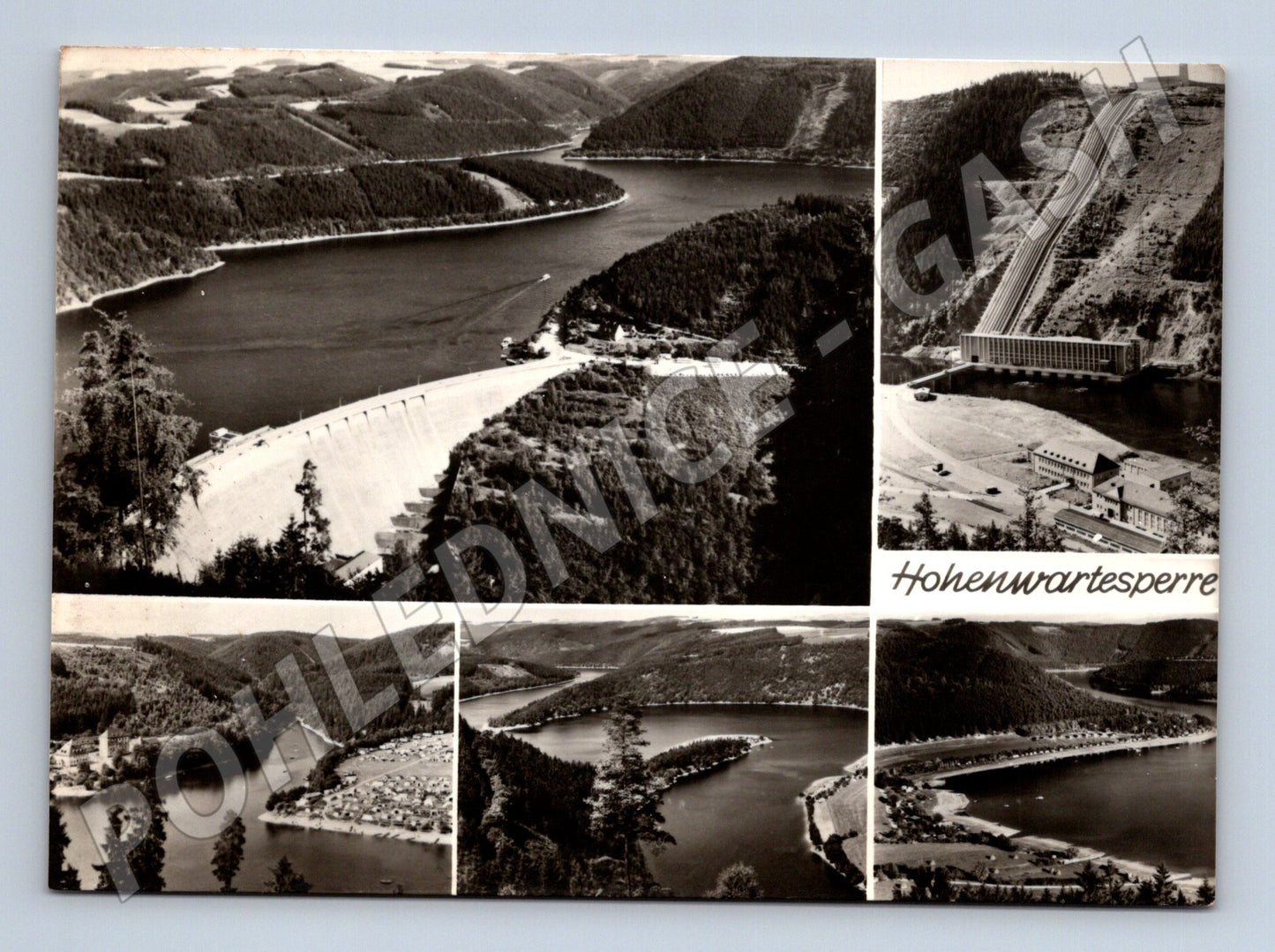 Pohlednice Německo Hohenwartesprre přehrada (M26910)