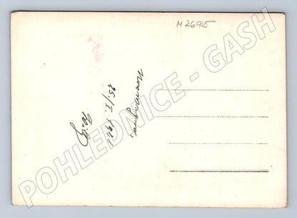 Pohlednice Norsko Bergen záliv s loděmi 1941 (M26915)