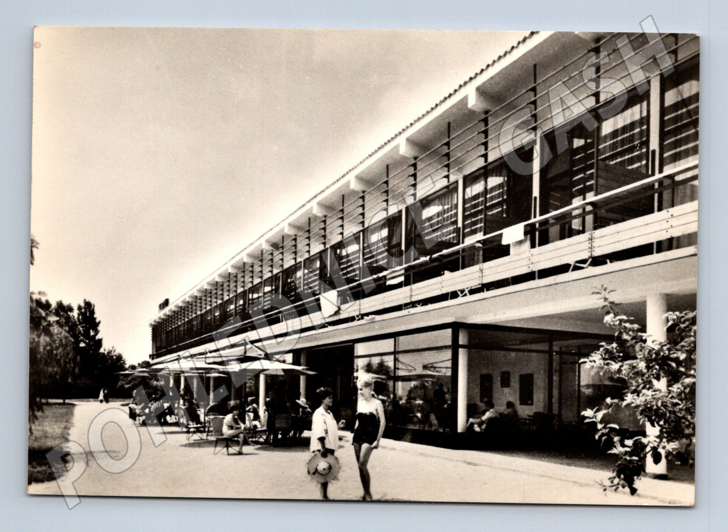 Pohlednice Maďarsko Tihany moderní motel (M26922)