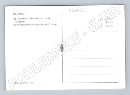 Pohlednice Maďarsko Tihany moderní motel (M26922)