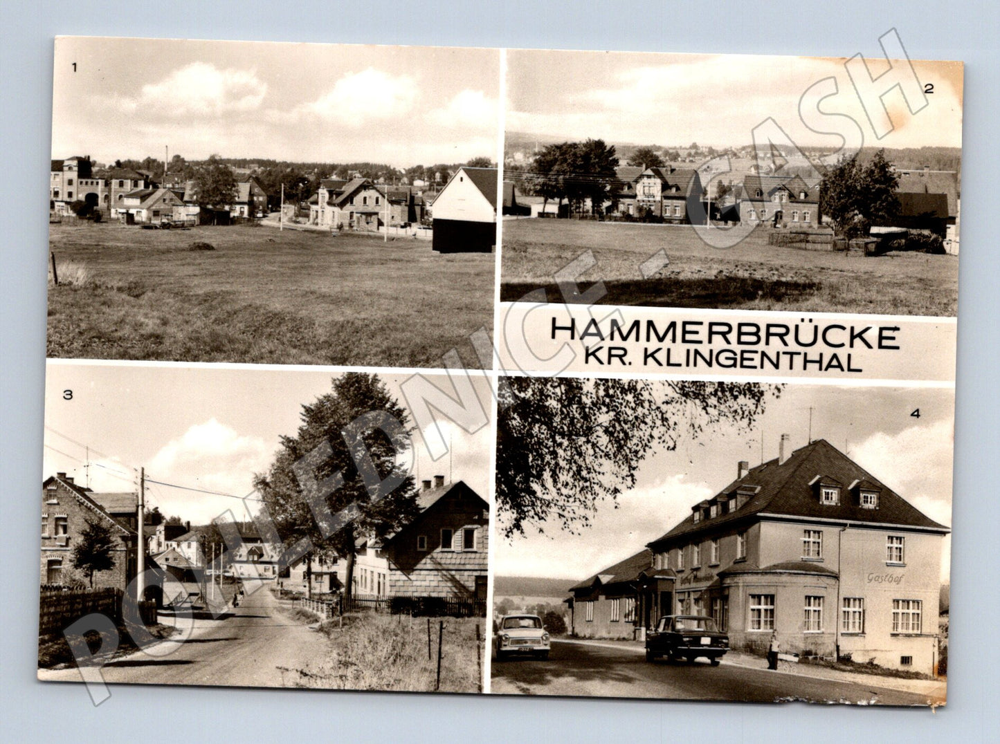 Pohlednice Německo Hammerbrücke Klingenthal (M26930)
