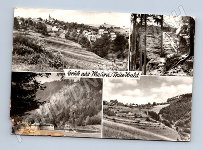 Pohlednice Německo Meura, Thür. Wald a okolí 1976 (M26931)