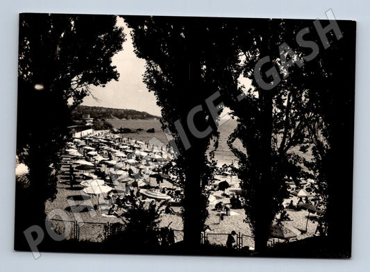 Pohlednice Bulharsko Pláž mořských lázní Druzba 1965 (M26935)