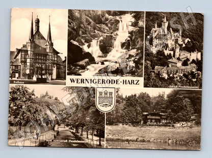 Pohlednice Německo Wernigerode Harz multiview 1968 (M26937)