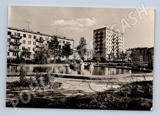 Stará fotografie Moskva Nové Čerjomušky sídliště 1964 (M26938)