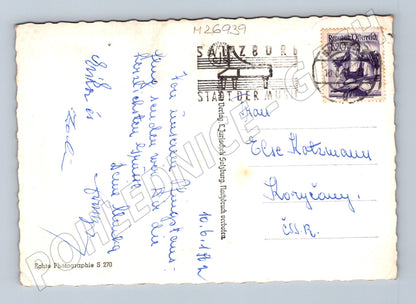Pohlednice Rakousko Hohensalzburg pevnost 1949 (M26939)