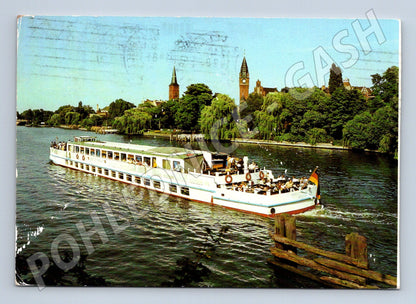 Pohlednice Německo Berlín Köpenick loď 1989 (M26945)