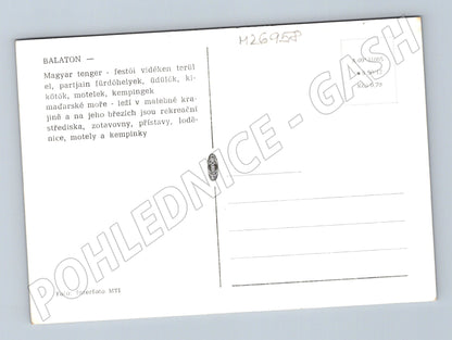 Pohlednice Maďarsko Balaton jachting (M26958)