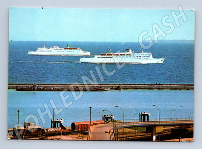 Pohlednice Německo Saßnitz Rügen trajekty 1971 (M26960)